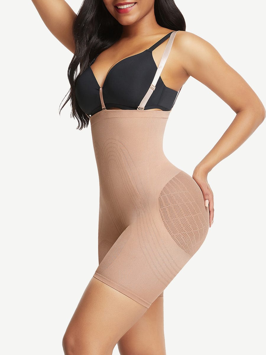 Buy High Waisted Body Shaper Tummy Control Shorts - Shapewear for Women,  Black, XS/S at