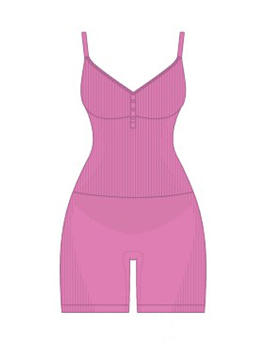 Wholesale Seamless Bust Support Waist and Abdomen Shaping Butt Lifting Jumpsuit