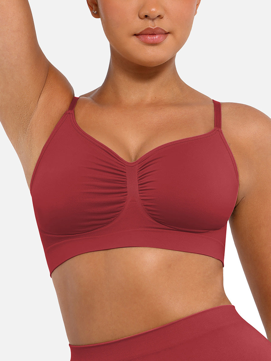 Wholesale Wireless Supportive Shaping Bra with Adjustable Straps