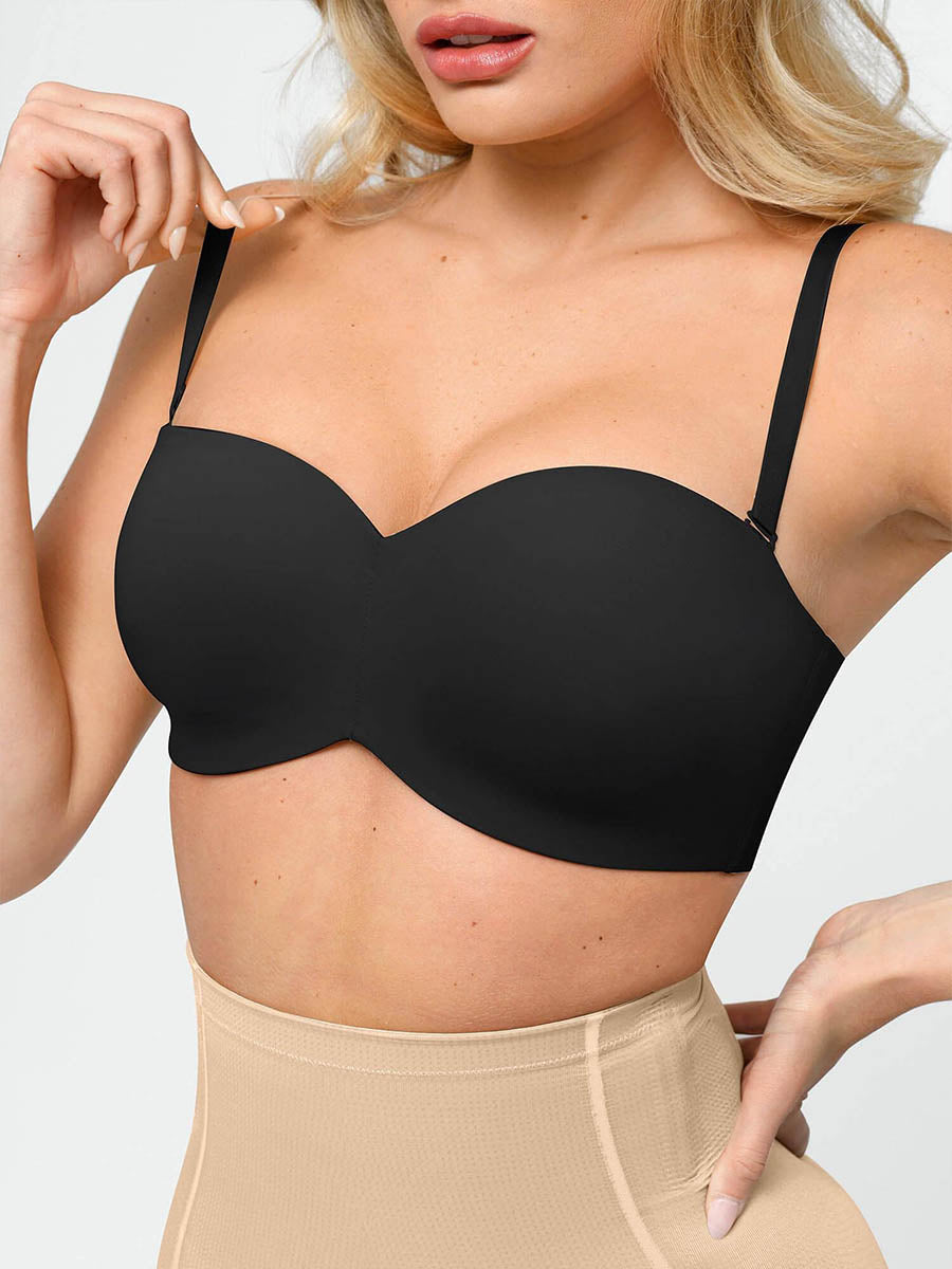 Wholesale Push-Up Shape Bra Built-in Steel Ring with Removable Straps