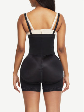 Wholesale Pretty Detachable Straps Side Zip Postoperative Body Shaper