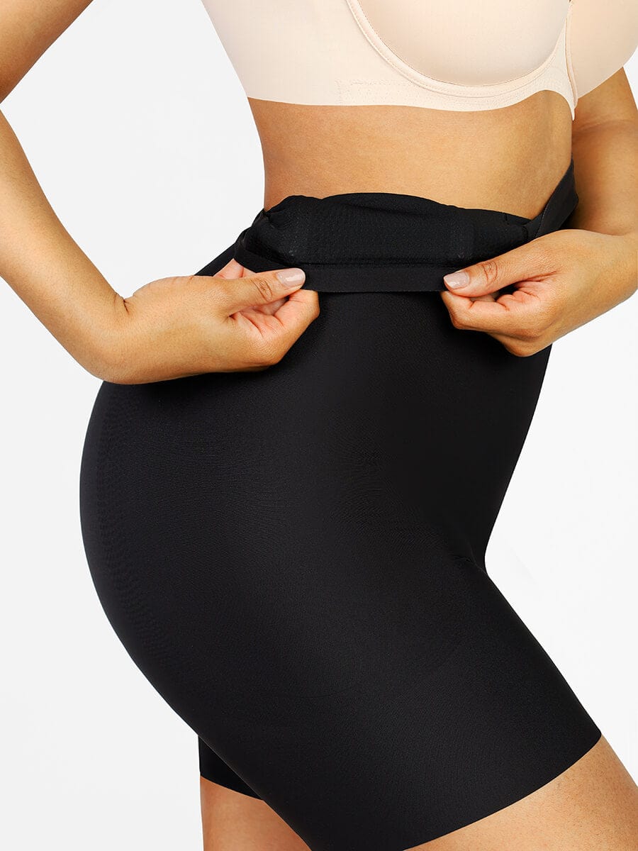 Irisnaya Women's Butt Lifter Shapewear Tummy Control Panties Hi- Waist  Trainer Seamless Body Shaper Booty Shorts Hip Enhancer Bodice Briefs(Beige  X-Large) 