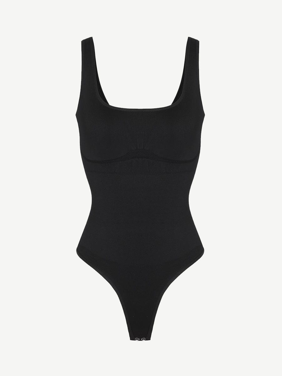 Wholesale 🌿 Eco-friendly Seamless Outer Crew Thong Bodysuit