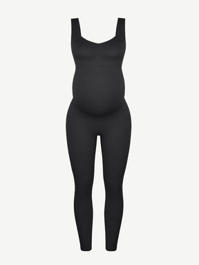 Wholesale Seamless Eco-friendly🌿 Back Lifting Abdominal Supports Maternity Catsuit Jumpsuit