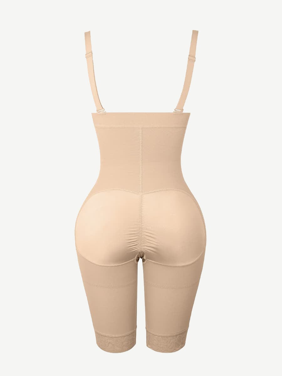 Wholesale High Waisted Knee Length Fajas Shorts Good Elastic Sexy Spot
