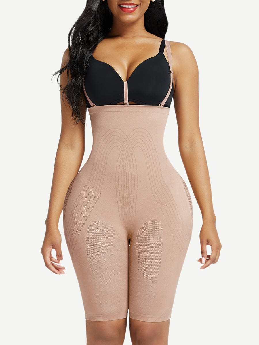 FeelinGirl Shapewear for Women Tummy Control Faja Body Shaper Women  High-Waisted Butt Lifter Lace Control Knickers Shapewear Pant （XS-6XL）