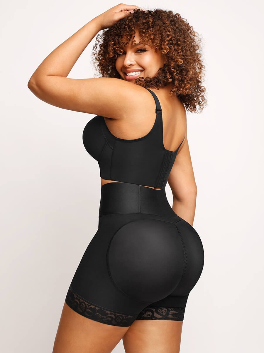 Wholesale Plus Size Seamless Women High Waist Body Shaper Shorts