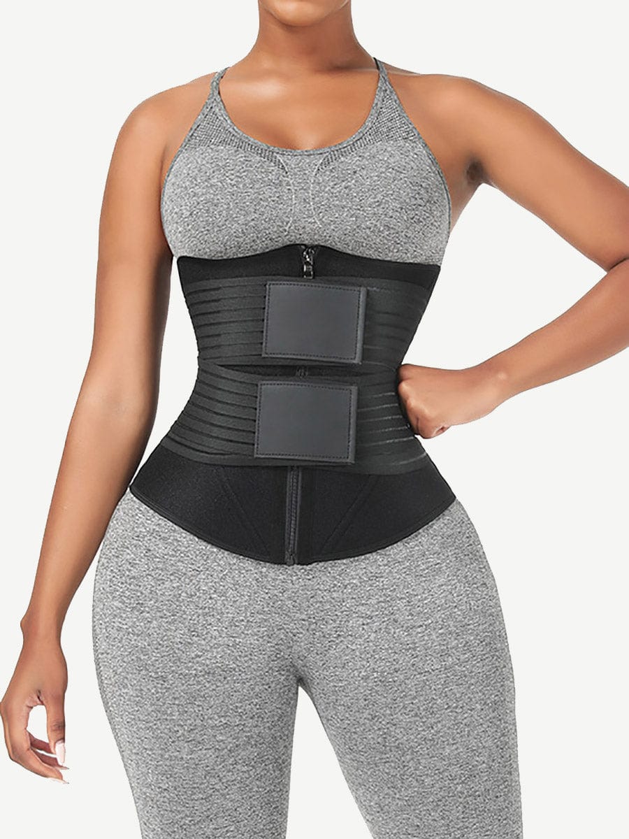 Hot Selling Body Shapers Double Compression Waist Trimmers Neoprene Waist  Cincher Slimming Belts Tummy Trimmer Waist Trainer - China Waist Cincher  and Shapewear price