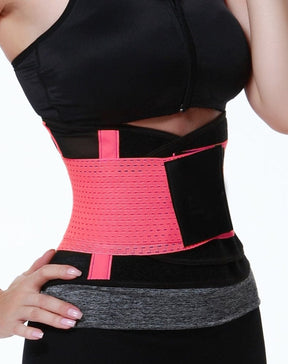 Wholesale Stylish Green Neoprene Waist Trainer Belt Sticker Comfort Revolution